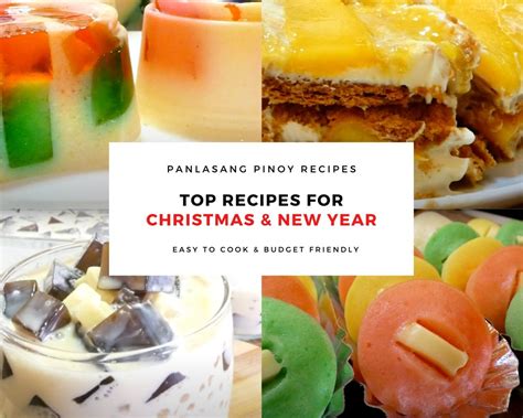Top 10 Recipe Panghanda sa Pasko .